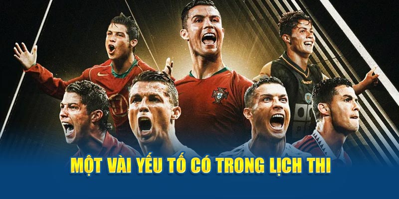 Một vài yếu tố có trong lịch thi đấu tại Cakhiatv